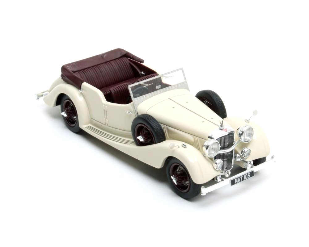 Click to view product details and reviews for Alvis 34 Litre C And E Tourer 1938 In White.