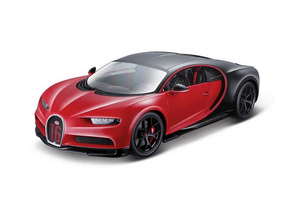 Bugatti Chiron Sport In Red And Black