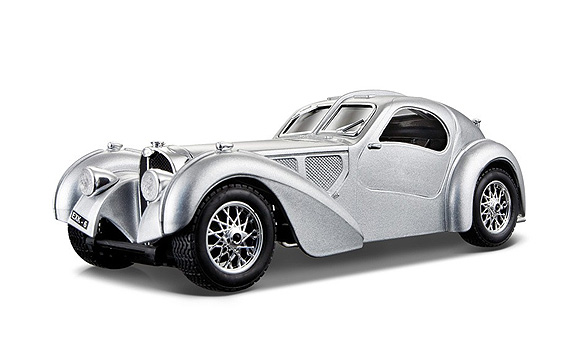 Bugatti 57sc Atlantic 1938 In Silver