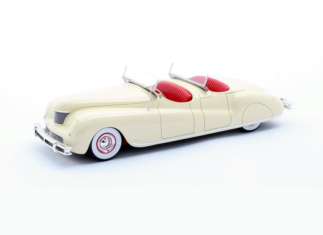 Click to view product details and reviews for Chrysler Newport Dual Cowl Phaeton Lebaron 1941 In Dark Cream.