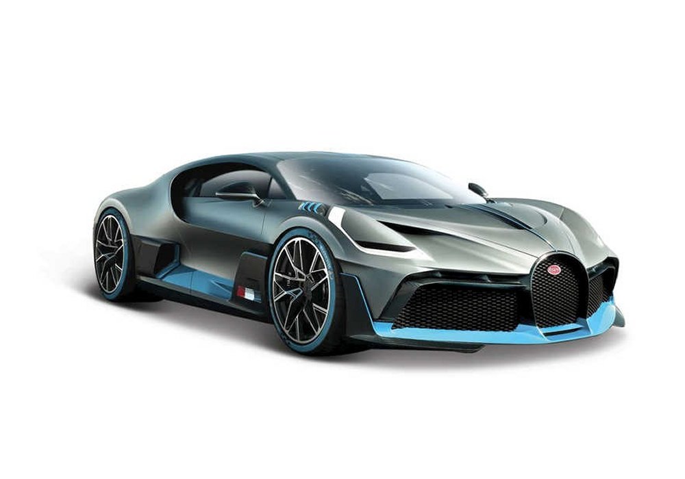 Click to view product details and reviews for Bugatti Divo In Dark Grey And Blue.