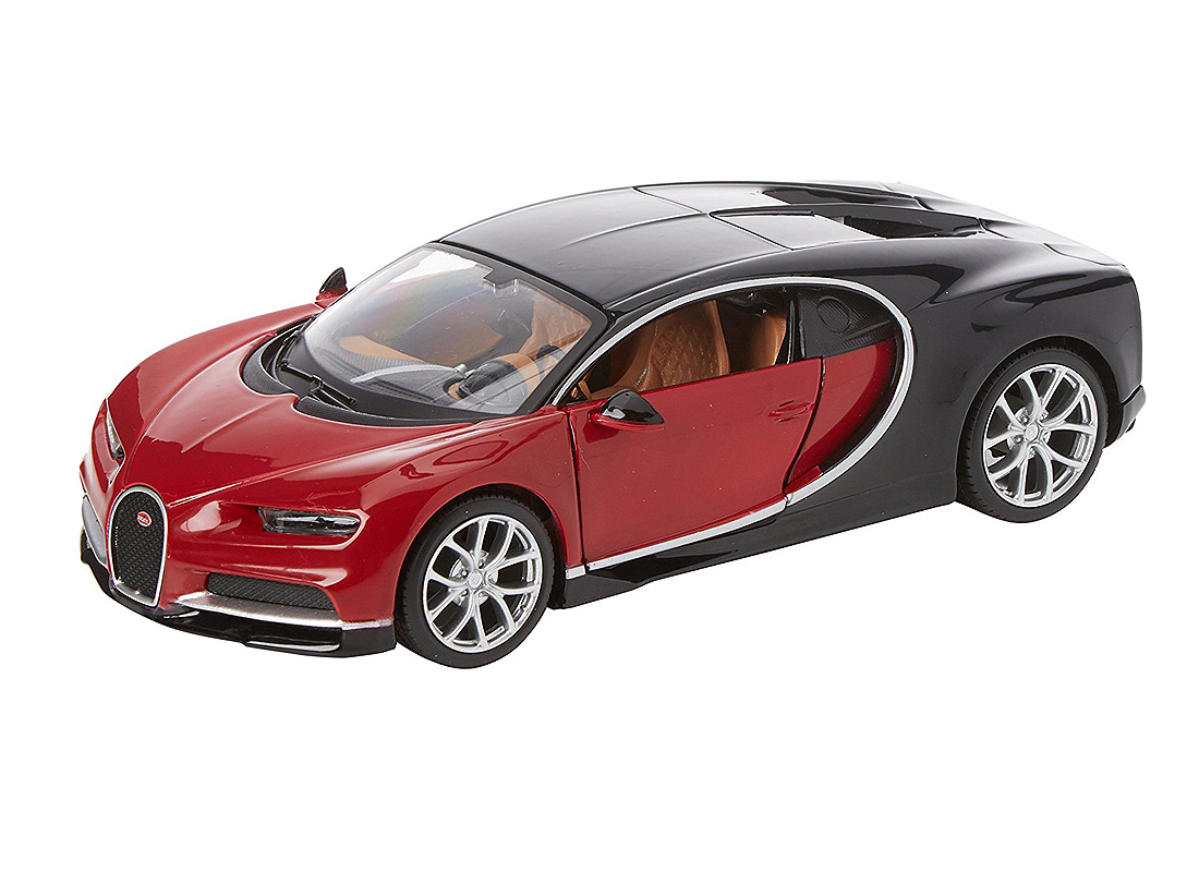 Click to view product details and reviews for Bugatti Chiron Kit In Red And Black.