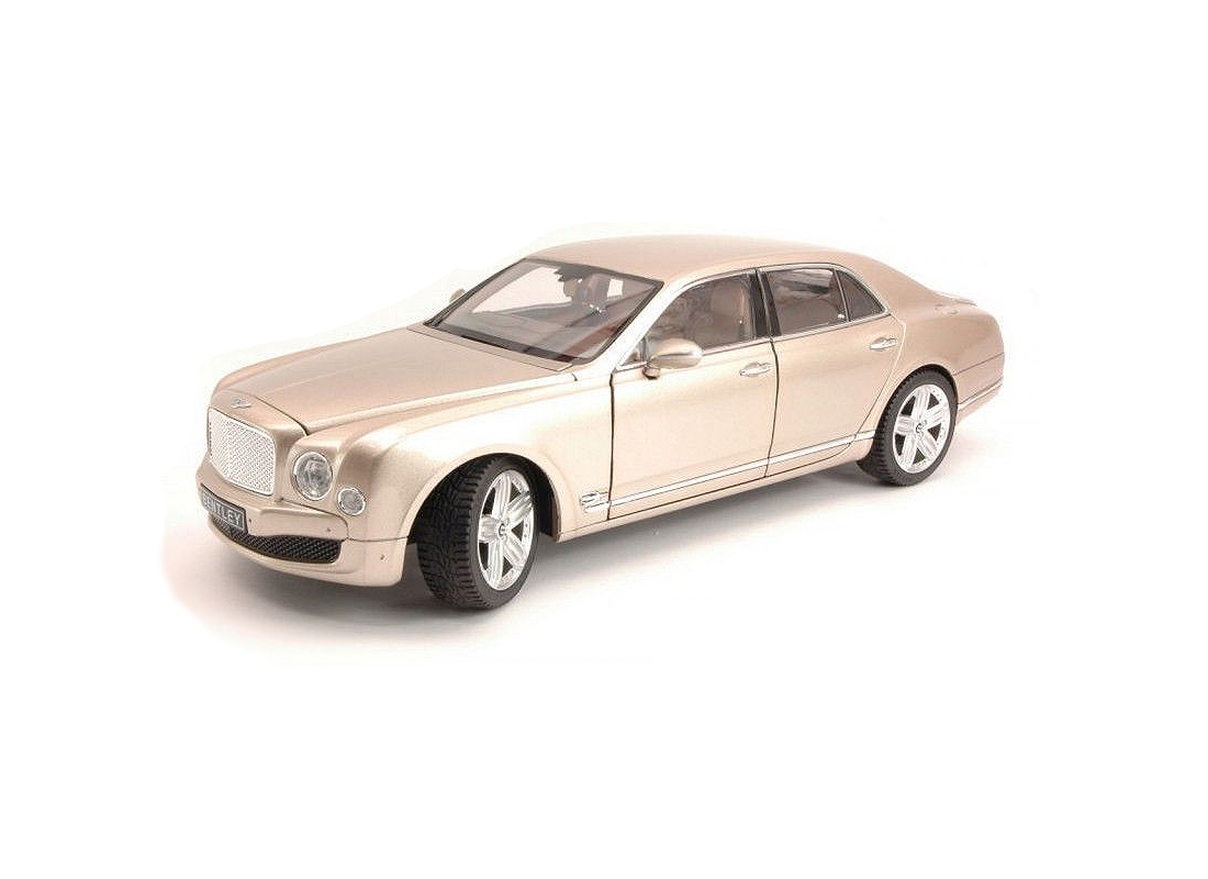 Click to view product details and reviews for Bentley Mulsanne In Light Gold.