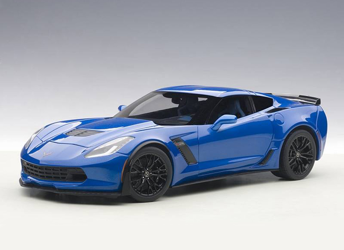 Click to view product details and reviews for Chevrolet Corvette C7 Z06 2014 In Laguna Blue Tintcoat.