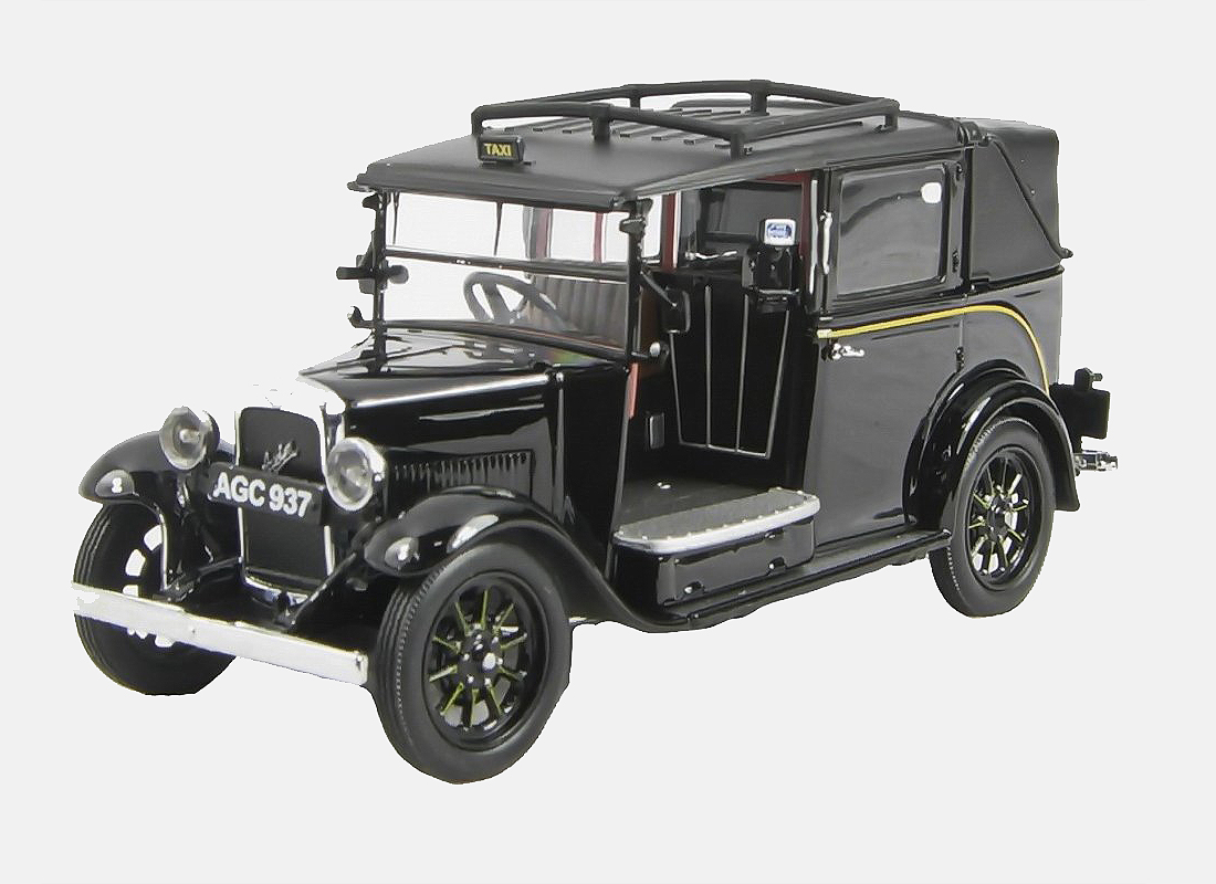 Austin Taxi Low Loader In Black