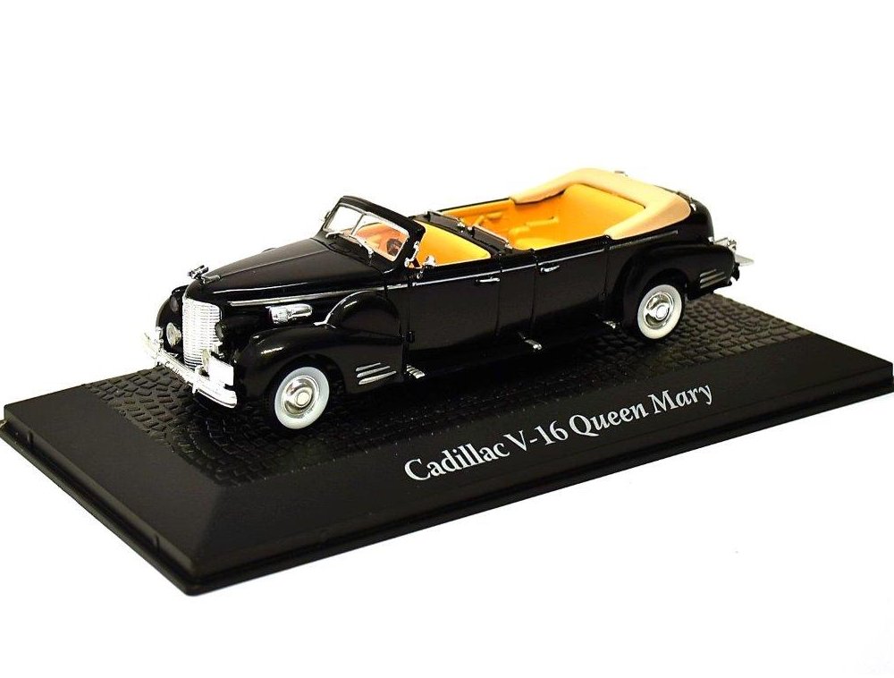 Cadillac V16 Convertible Queen Mary 1948 In Black