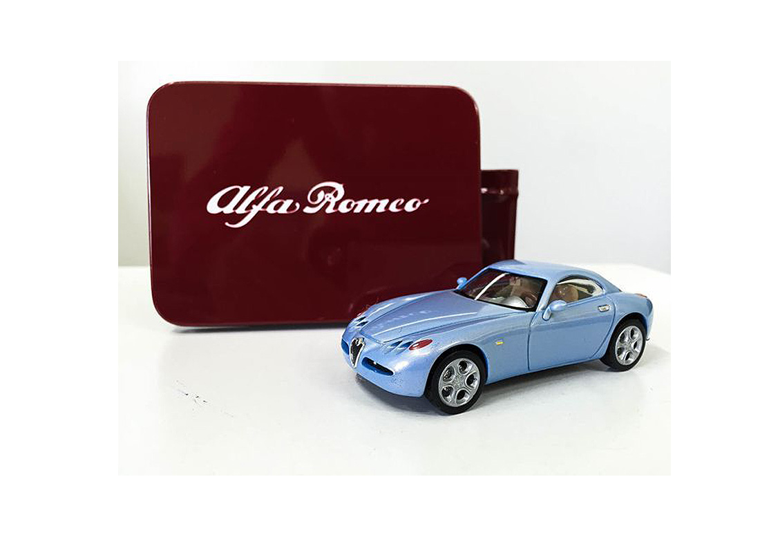 Click to view product details and reviews for Alfa Romeo Nuvola Azzurro Concept In Metallic Blue.