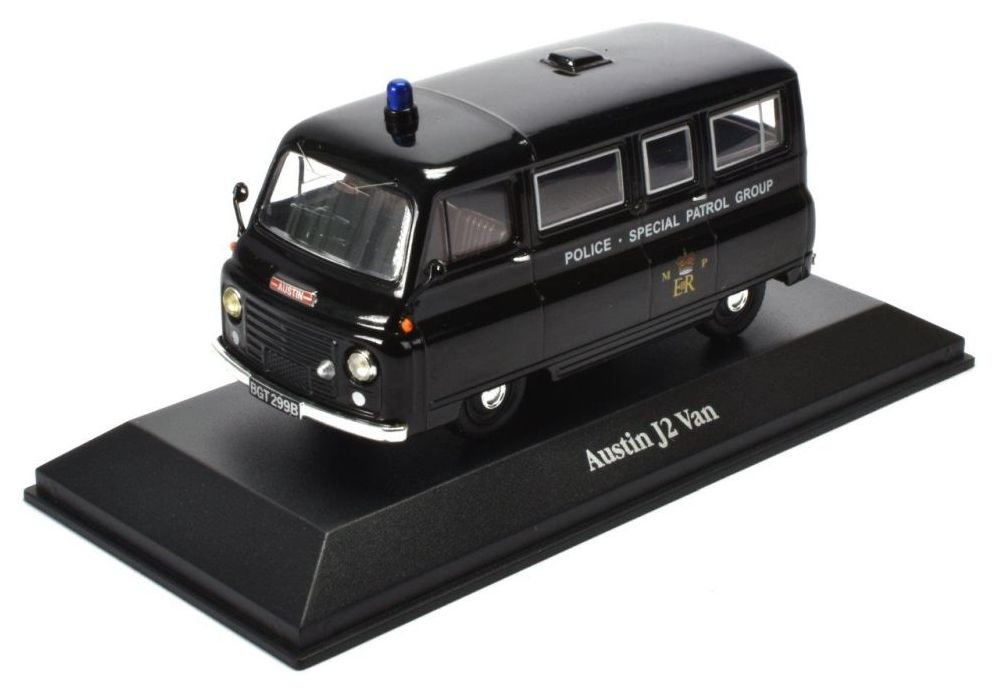 Austin J2 Van Metropolitan Police In Black