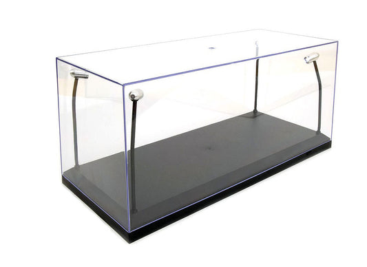 1-18 Acrylic Case with LED Lights and Black Base Display Case