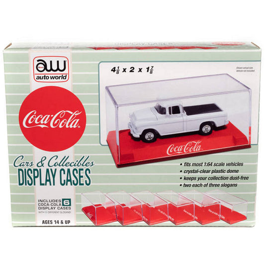 1:64 Coca-Cola Display Case (6 Pack) in Red