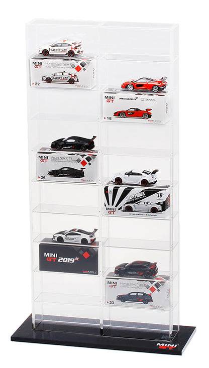 20 Car Acrylic Display Case in Black