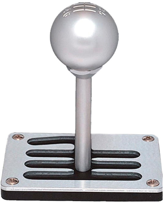 6-Speed Aluminum Gear Shift Knob Paper Weight in Silver