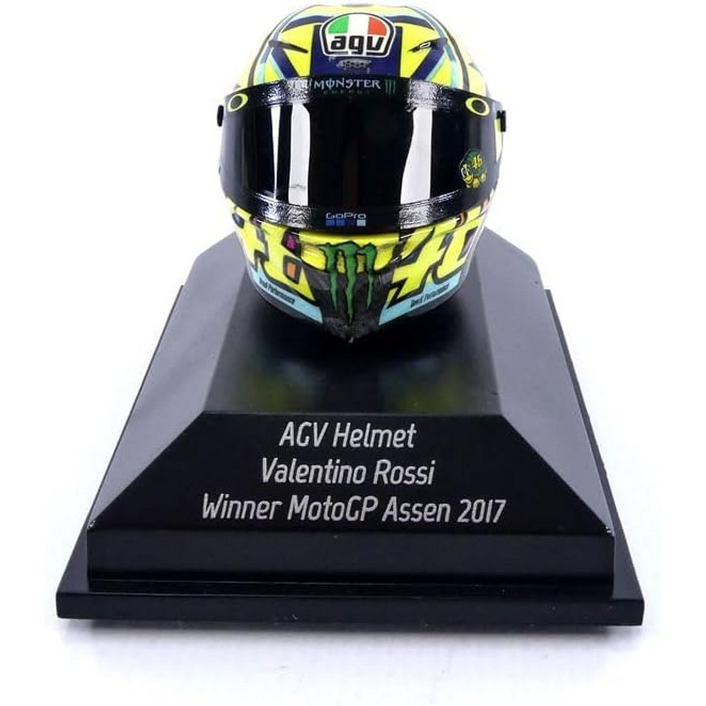 AGV Helmet Valentino Rossi (Winner Assen GP 2017) in Yellow/Blue