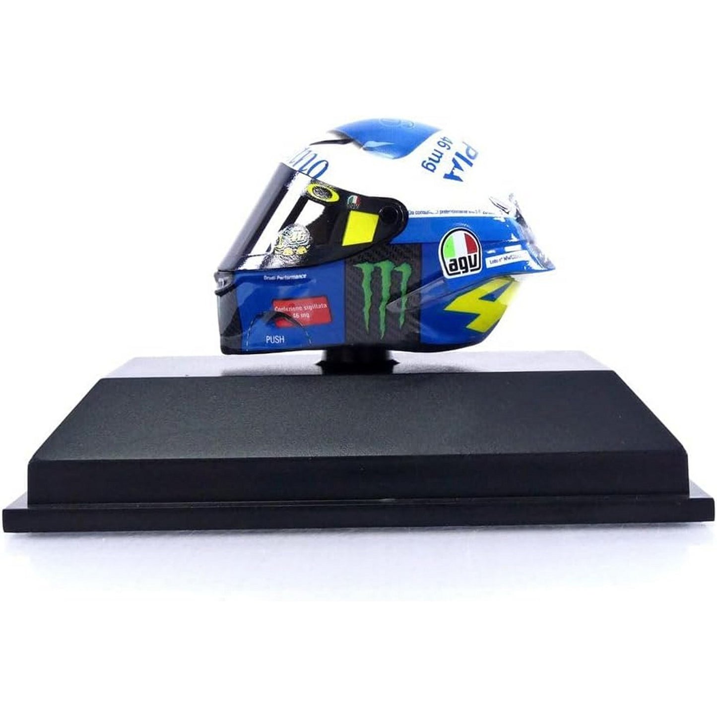 AGV Helmet Valentino Rossi (Misano Race 2 2020) in Blue/White