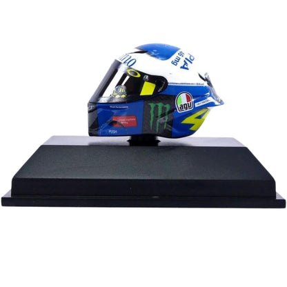 AGV Misano Race 1 Helmet Valentino Rossi (2020) in Blue/White