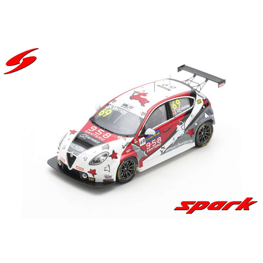 Alfa Romeo Giulietta TCR Jean-Karl Vernay (Team Mulsanne Aragon 2020) in White/Red