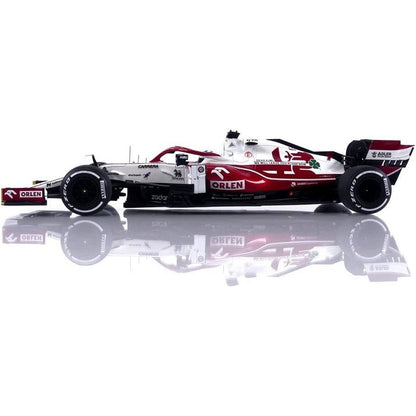 Alfa Romeo ORLEN C41 Kimi Raikkonen (Abu Dhabi GP 2021) in White/Red