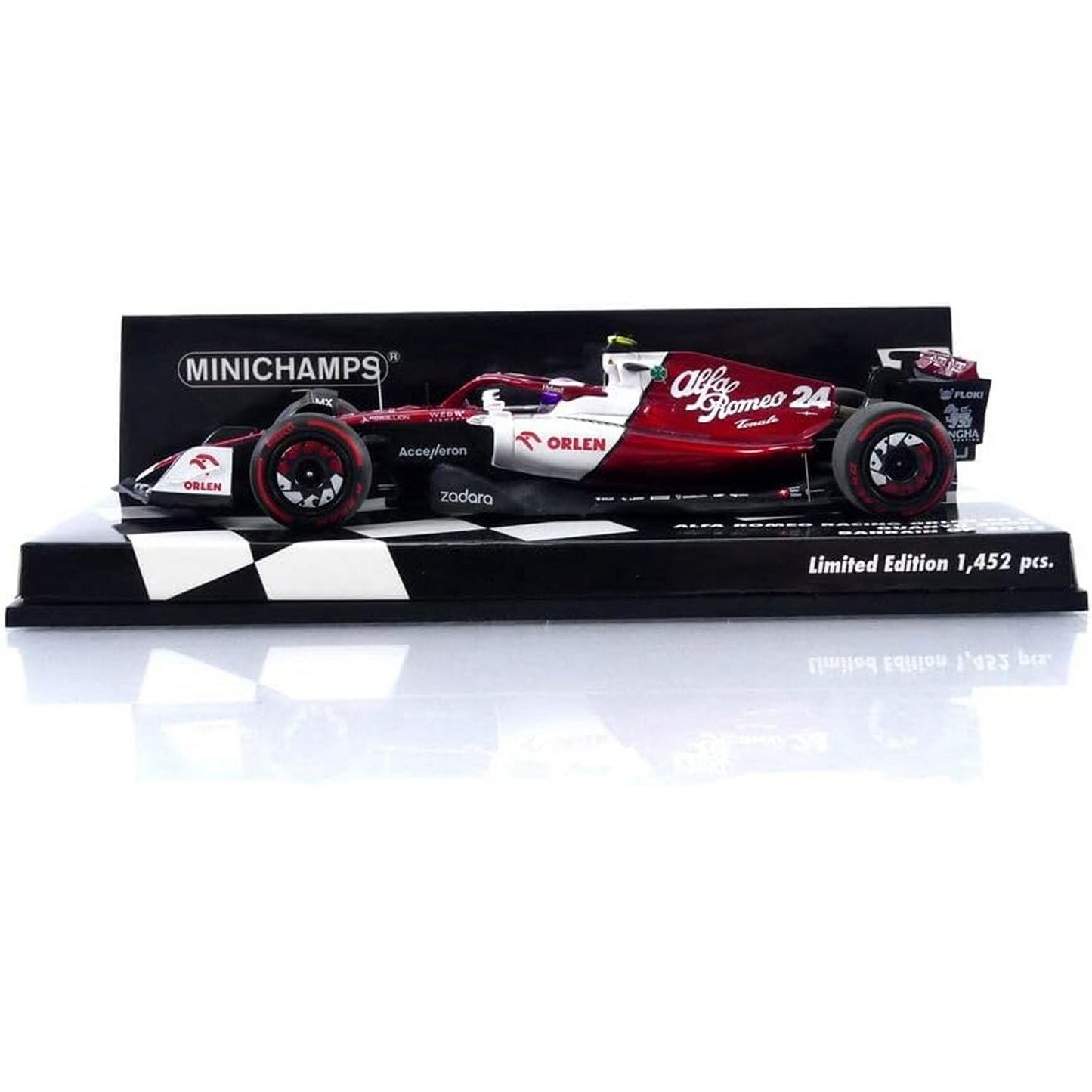 Alfa Romeo ORLEN C42 Zhou Guanyu (No.24 Bahrain GP 2022) in Red/White