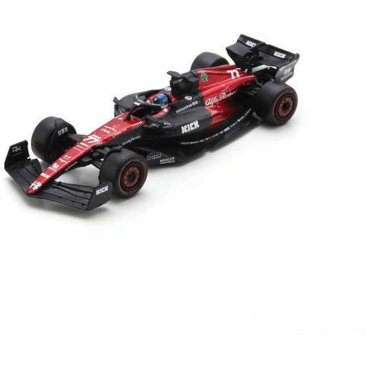 Alfa Romeo Team KICK C43 Valtteri Bottas (No.77 Australian GP 2023) in Red/Black