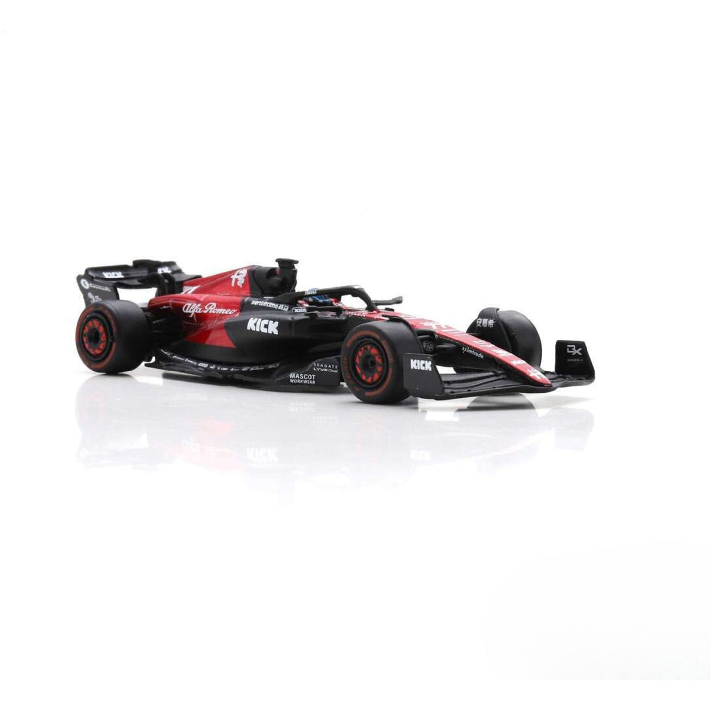 Alfa Romeo Team KICK C43 Valtteri Bottas (No.77 Australian GP 2023) in Red/Black