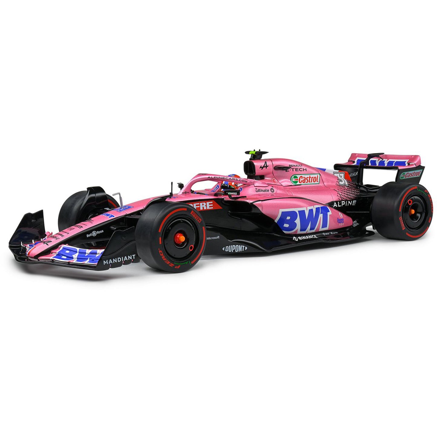 Alpine A522 Esteban Ocon (Saudi Arabia GP 2022) in Pink