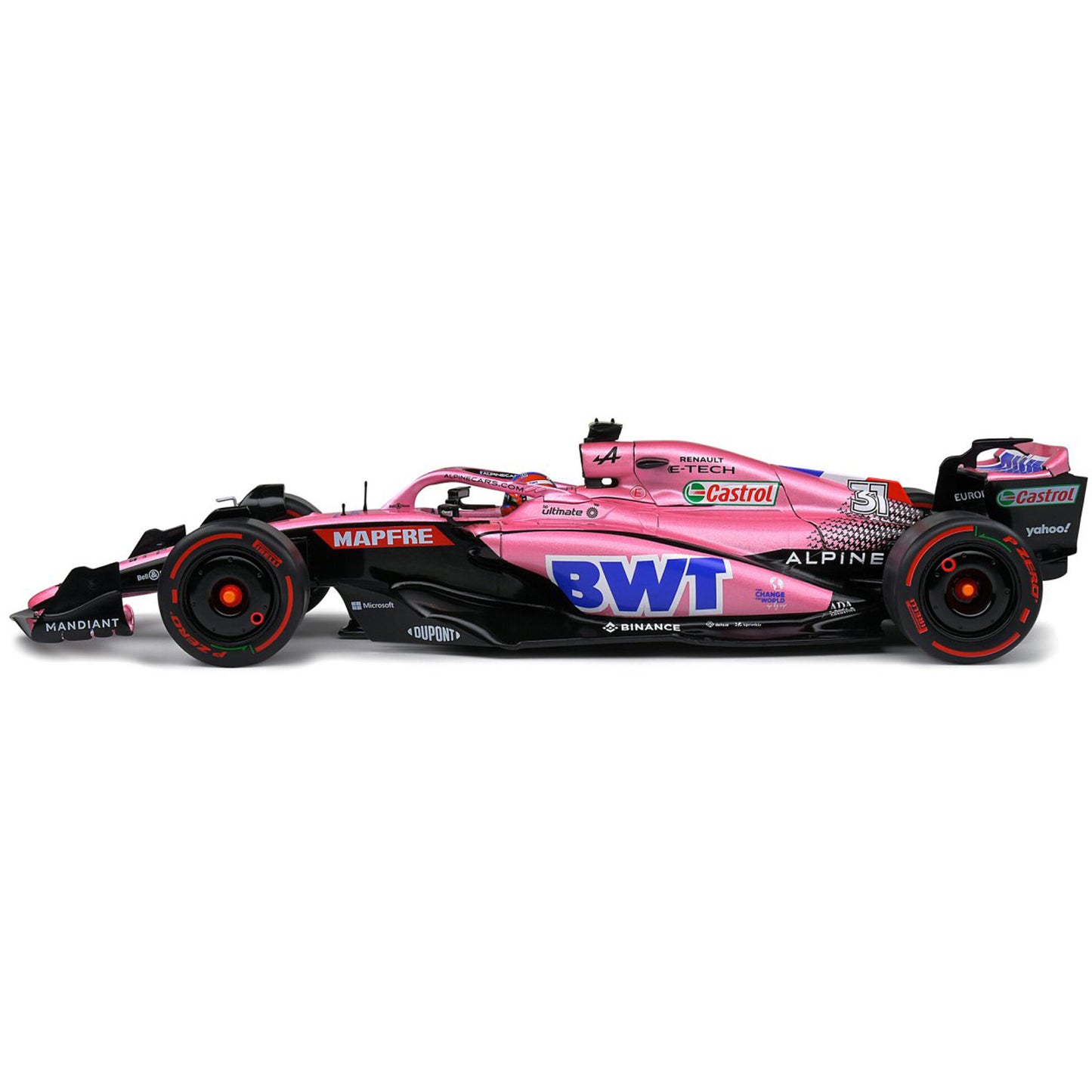 Alpine A522 Esteban Ocon (Saudi Arabia GP 2022) in Pink