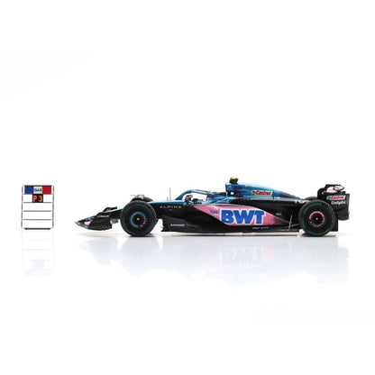 Alpine A523 Pierre Gasly (No.10 3rd With Pitboard Dutch GP 2023) in Blue/Pink