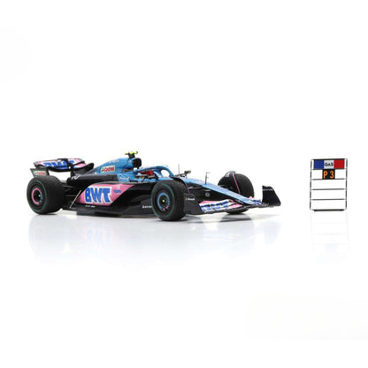 Alpine A523 Pierre Gasly (No.10 3rd With Pitboard Dutch GP 2023) in Blue/Pink