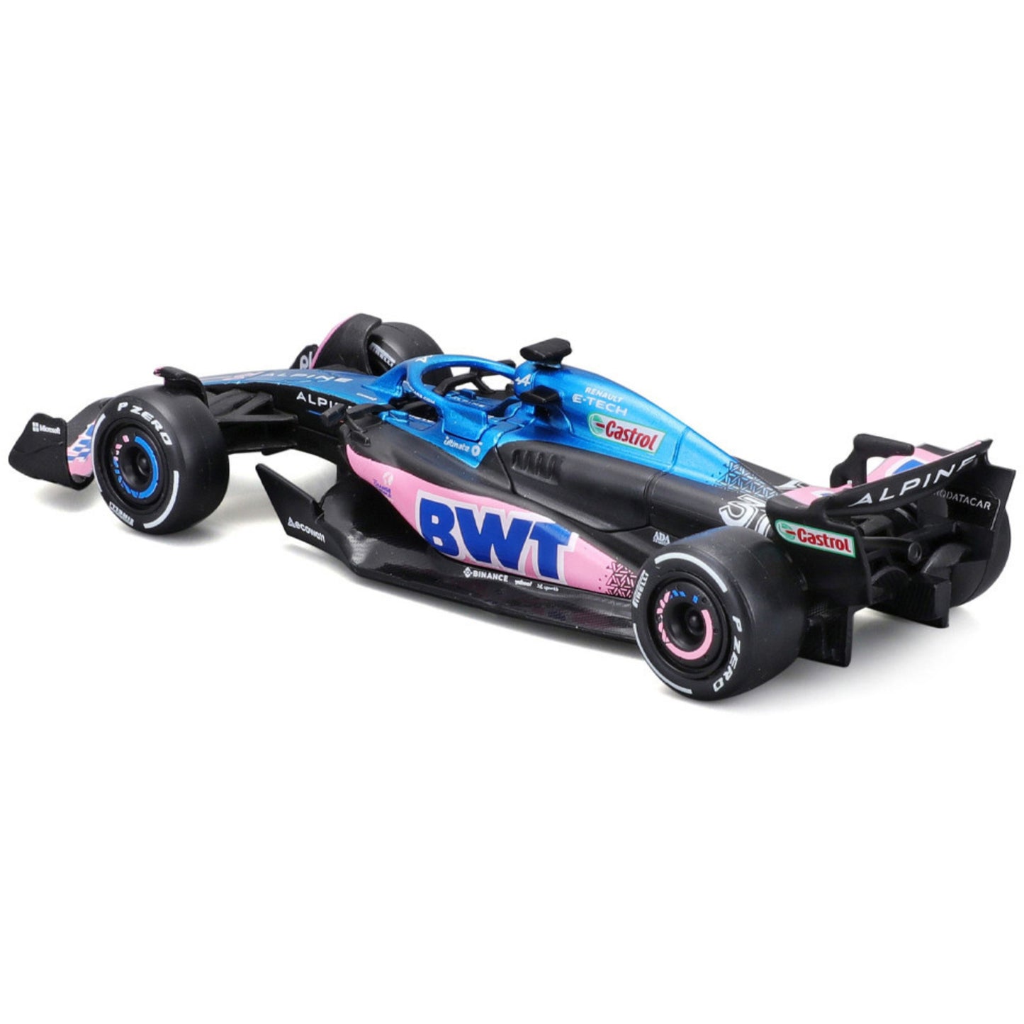 Alpine BWT A523 Esteban Ocon (No.31 2023) in Blue/Pink