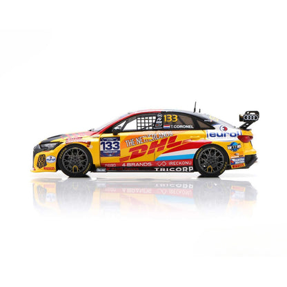 Audi RS3 LMS TCR T.Coronel (No.133 Winner Team Netherlands FIA Motorsport Games Touring Car Cup 2022) in Yellow/Red/Black