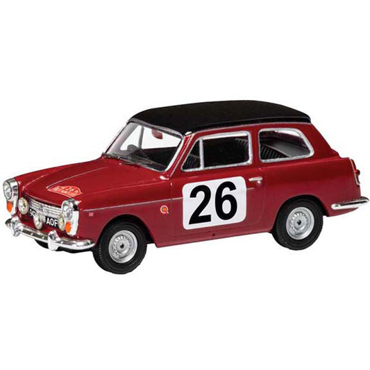 Austin A40 Pat Moss - Ann Wisdom (Monte Carlo Rally 1960) in Maroon