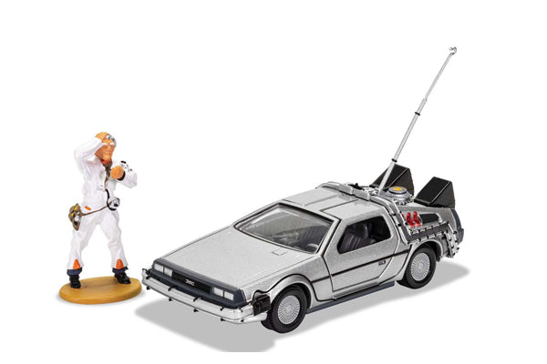 DeLorean From Back To The Future in Silver