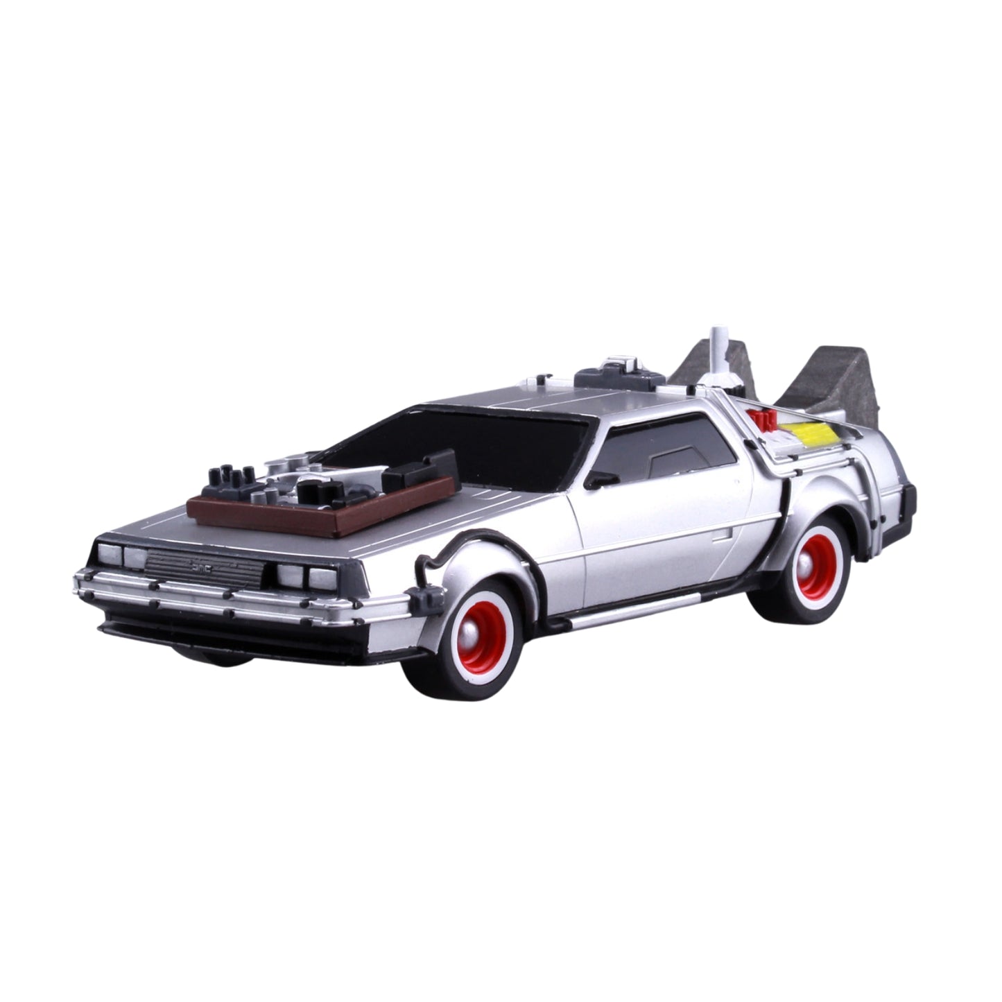 DeLorean DMC (With Rail) From Back To The Future Part 3 [Kit]