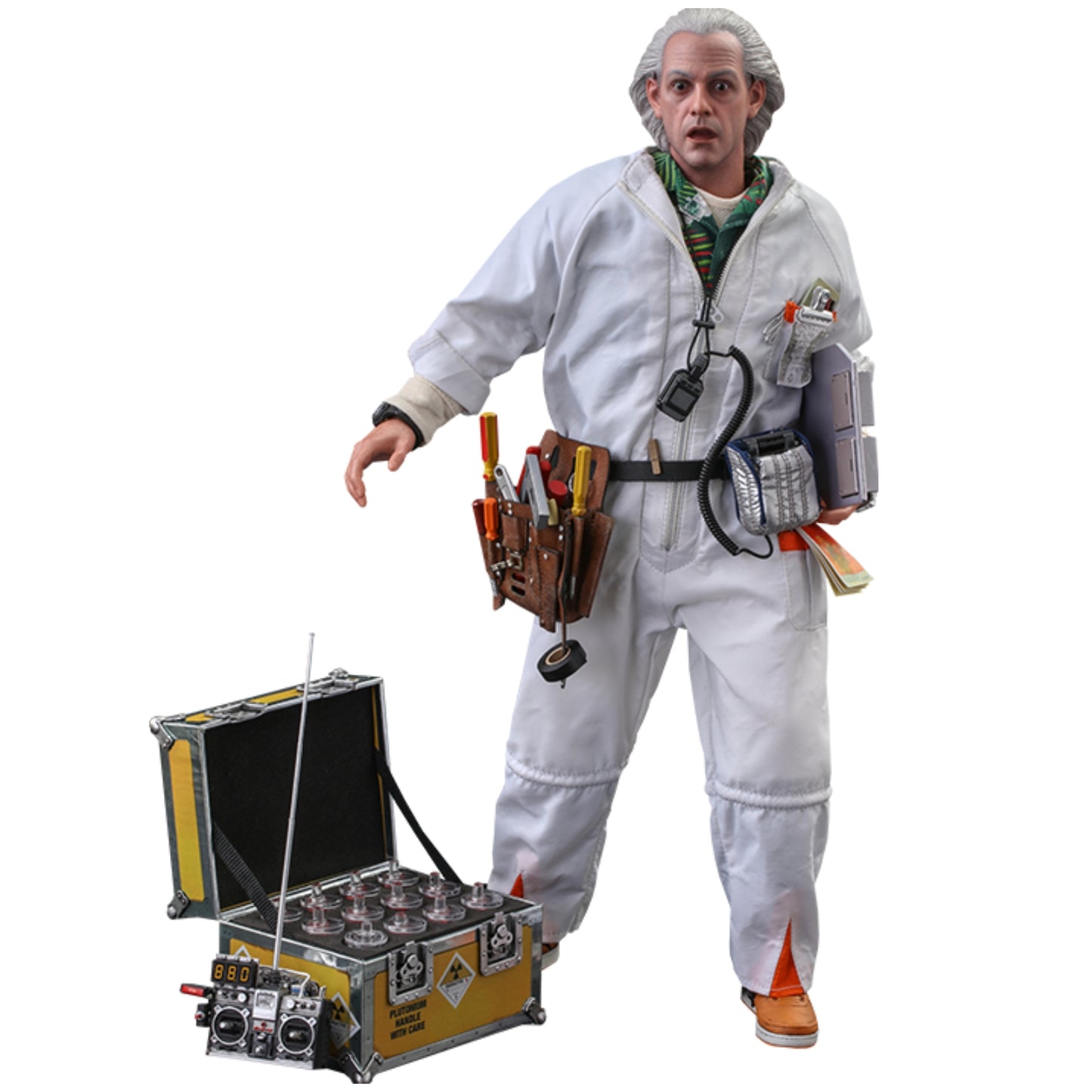 Doc Brown Deluxe Edition Figure From Back To The Future