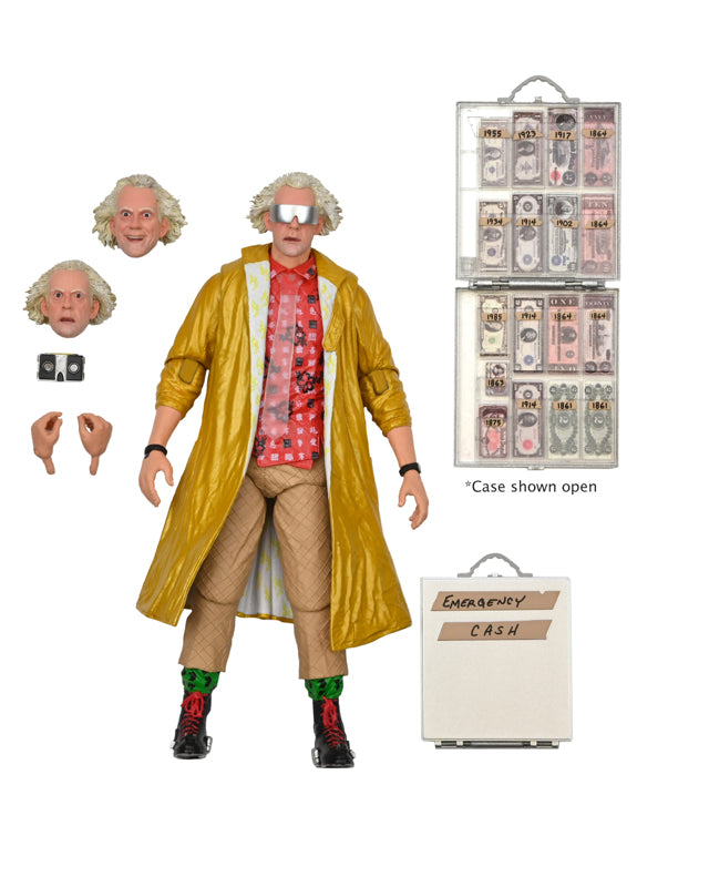 Ultimate Doc Brown Figure From Back To The Future Part 2