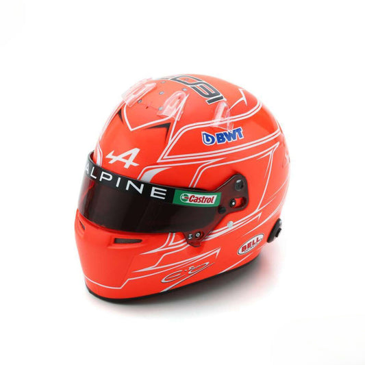 Bell Alpine F1 Team Replica Helmet Esteban Ocon (Monaco GP 2023) in Orange