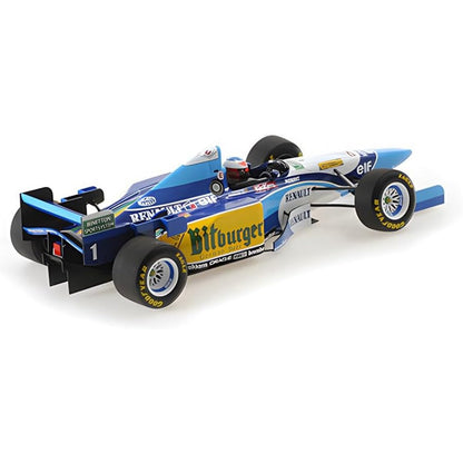 Benetton B195 MS Michael Schumacher (No.1 Winner Belgian GP 1995) in Blue/White/Yellow