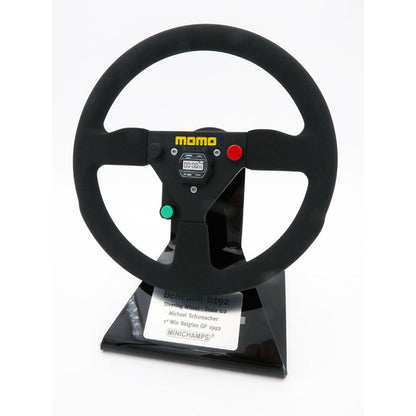 Benneton B192 Steering Wheel Replica (Michael Schumacher 1st Win Belgian GP 1992) in Black