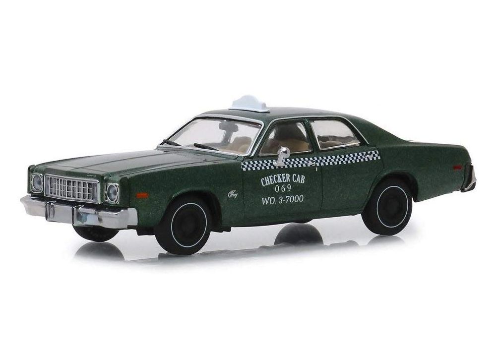 Plymouth Fury Green Cab (1976) From Beverly Hills Cop in Green