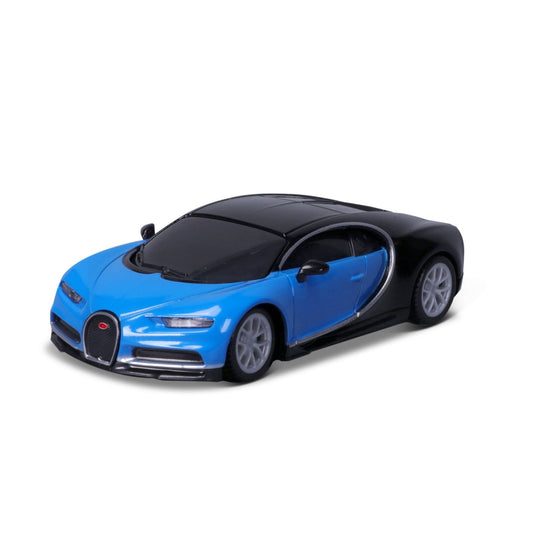 Bugatti Chiron (Die-Cast Bluetooth RC Car) in Blue/Black