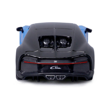 Bugatti Chiron (Die-Cast Bluetooth RC Car) in Blue/Black