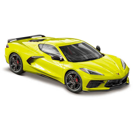 Chevrolet Corvette C8 Stingray (2020) in Neon Yellow/Lime Green