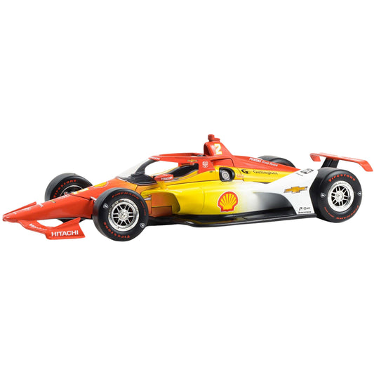 Chevrolet Team Penske Josef Newgarden (No.2 Winner Indy 500 2023) in White/Yellow/Red