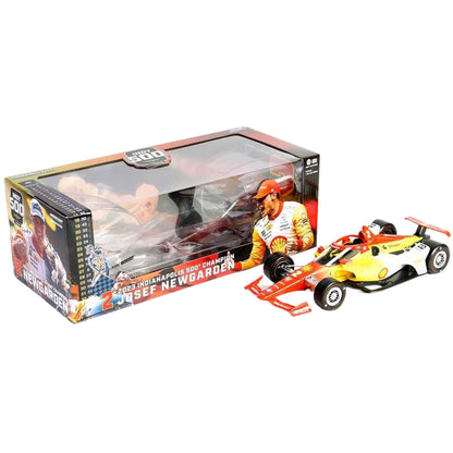 Chevrolet Team Penske Josef Newgarden (No.2 Winner Indy 500 2023) in White/Yellow/Red