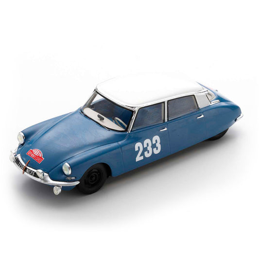 Citroen Ds19 (No.233 - 2nd Monte Carlo Rally 1963) in Blue/White