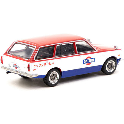 Datsun Bluebird 510 Wagon (Service Car) in Red/White