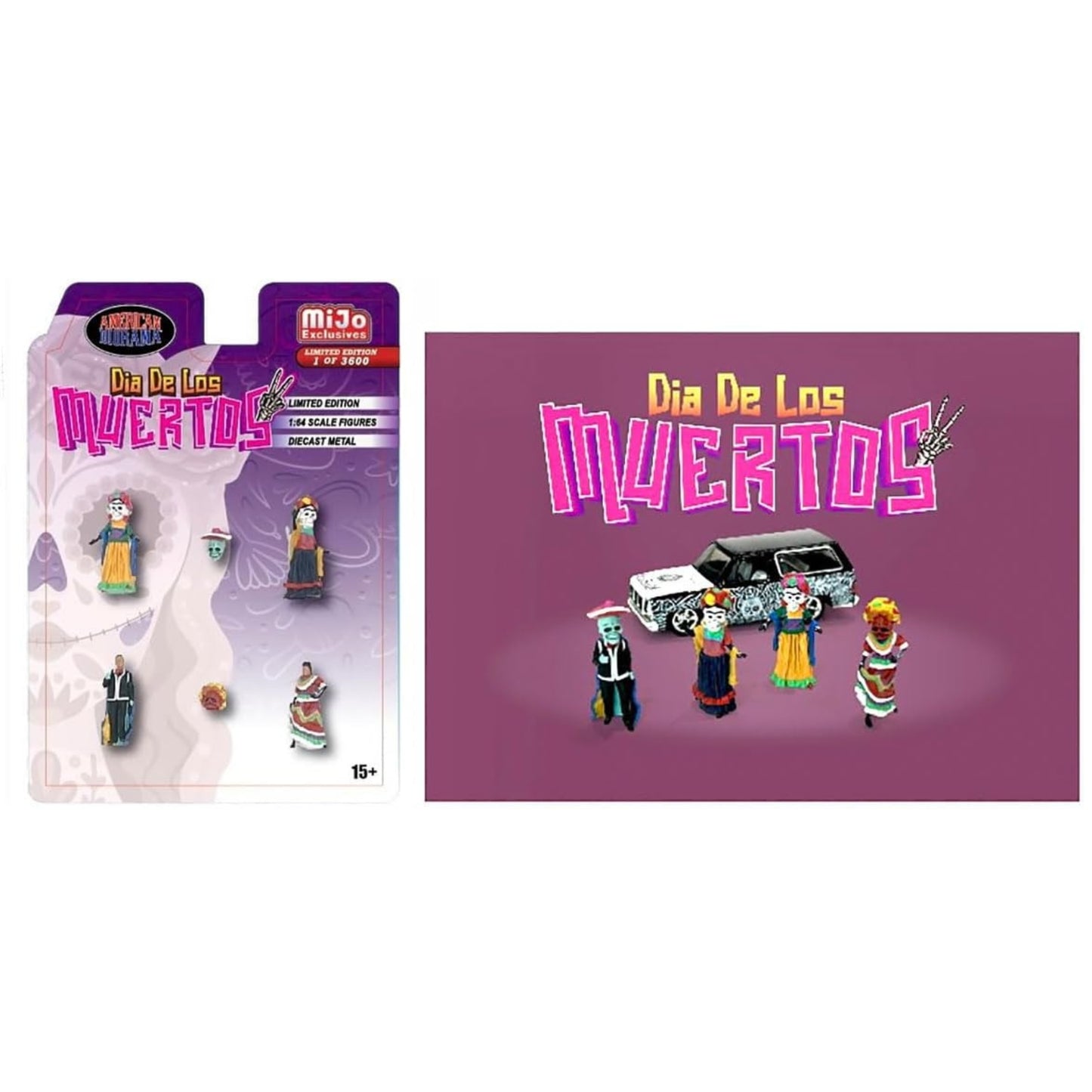 Dia De Los Muertos 2 Figure Set