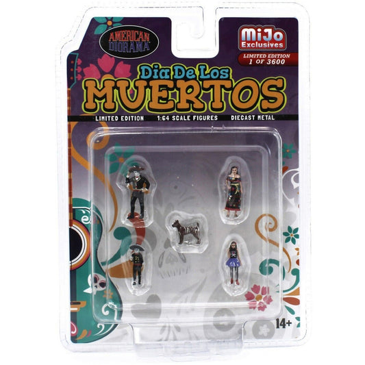 Dia De Los Muertos Figure Set