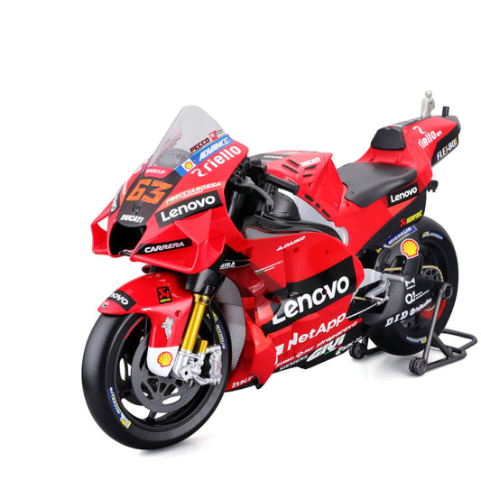 Ducati Desmosedici Lenovo Francesco Bagnaia (No.63 World Champion 2022) in Red