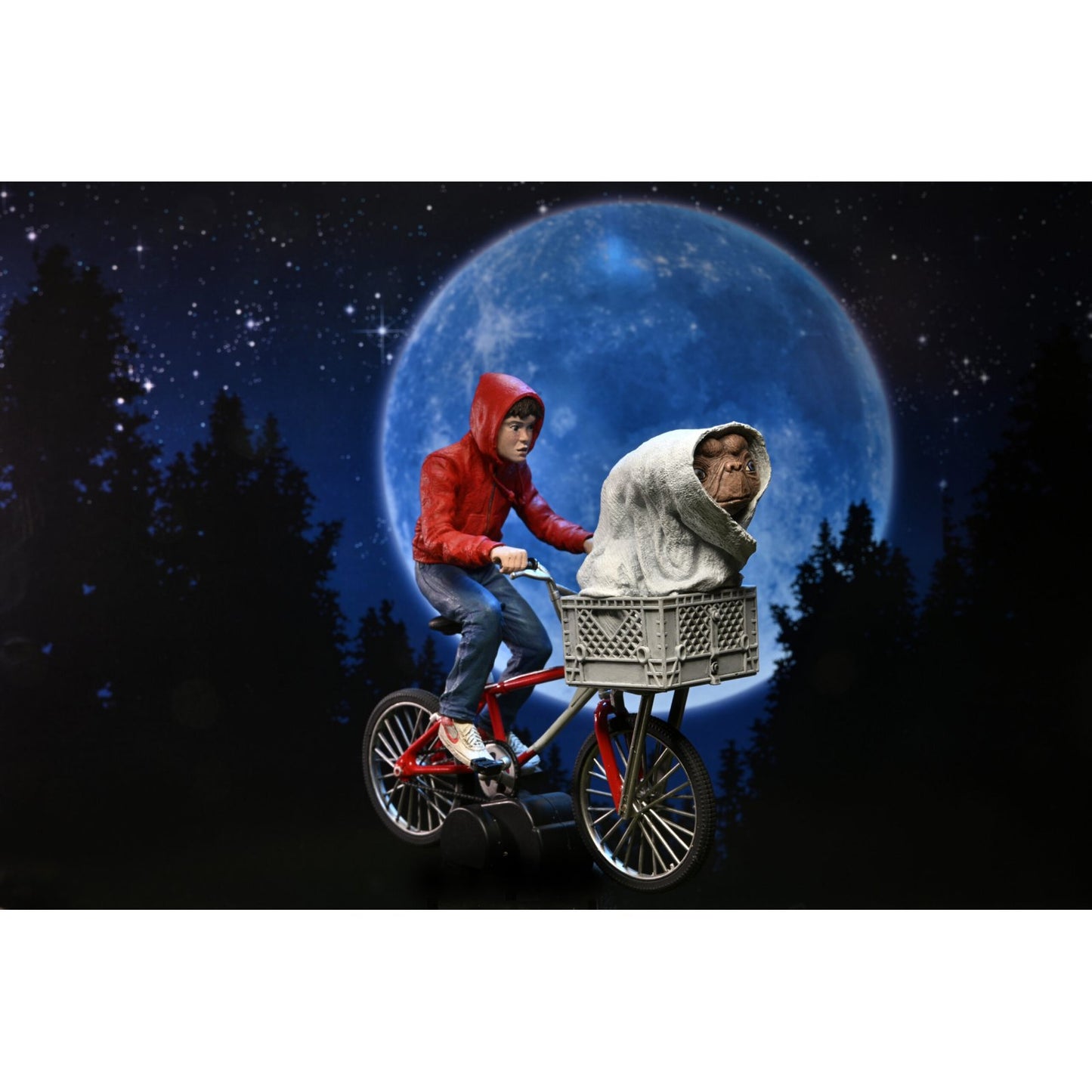 Elliot And E.T On Bicycle Figure From E.T.